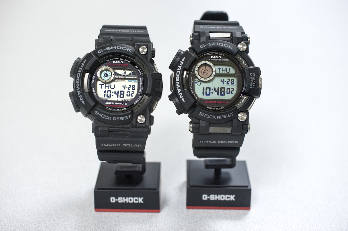 G Shock フロッグマン 最新形態はデジタルダイバーズウオッチの最高峰だ Watchnavi Salon