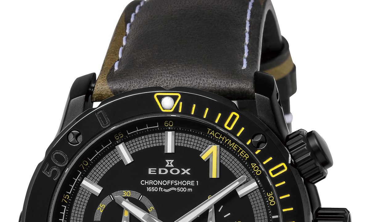 EDOX エドックス スイス Sky Driver 70s 腕時計 クロノグラフ+