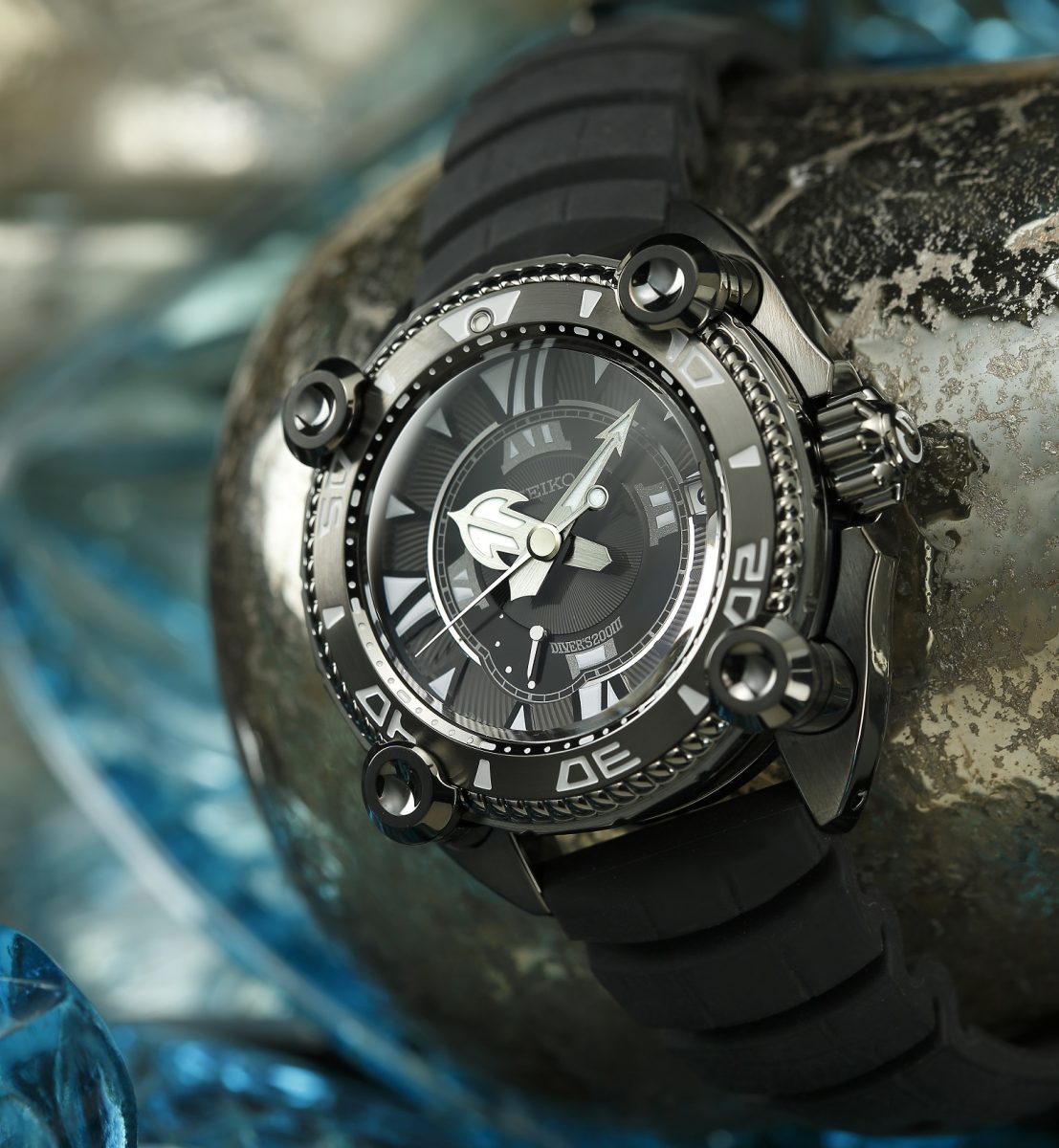 海獣「クラーケン」の刻印入り！「セイコー ガランテ」から