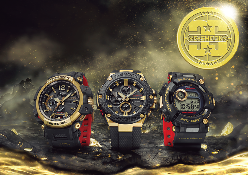 定価の10%オフ】G-SHOCK 35周年 マッドマスター ビッグバンブラック-