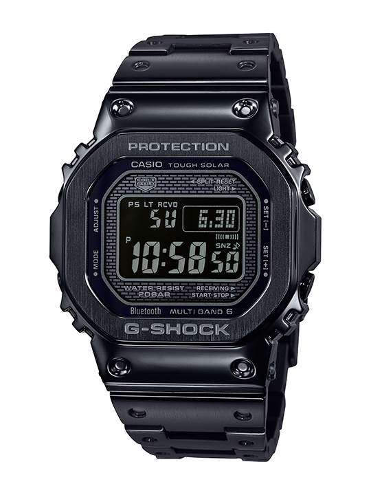 反転液晶でもっと黒く！ よりゴージャスに!! フルメタルG-SHOCK「GMW