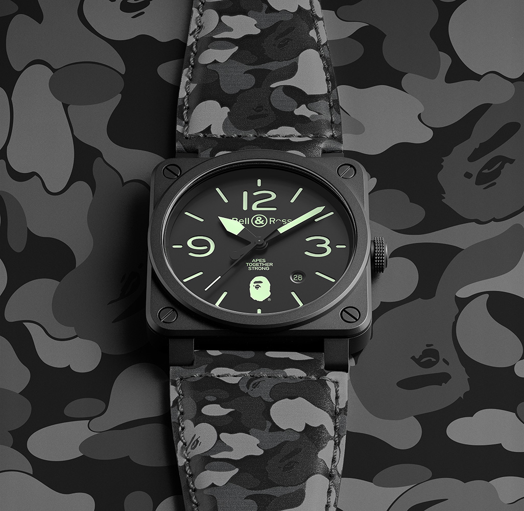ブランド設立25周年のA BATHING APEがベル＆ロスと作った腕時計が ...
