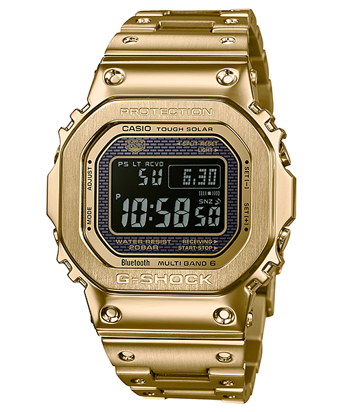 腕時計(デジタル)新品 CASIO G-SHOCK GMW- B5000GD-9JF 金 2個