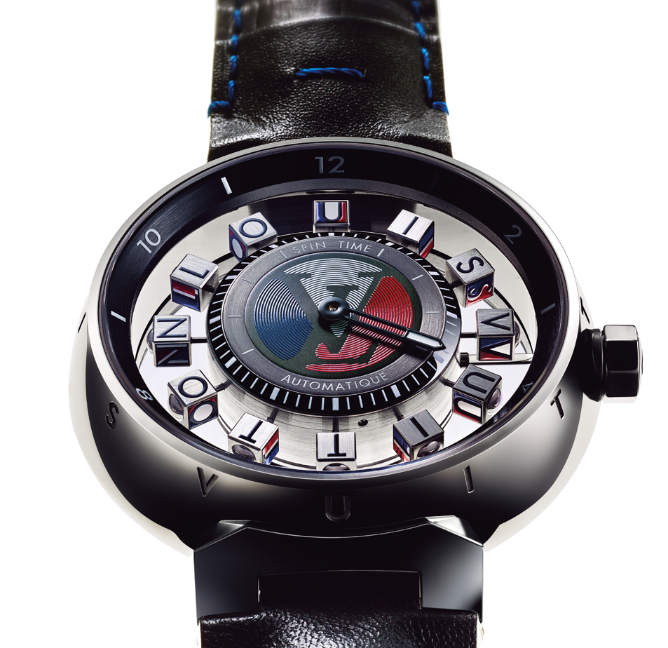 ルイ・ヴィトンが時計にかけた魔法！「タンブール オトマティック スピン・タイム エアー ブルー」 | WATCHNAVI Salon