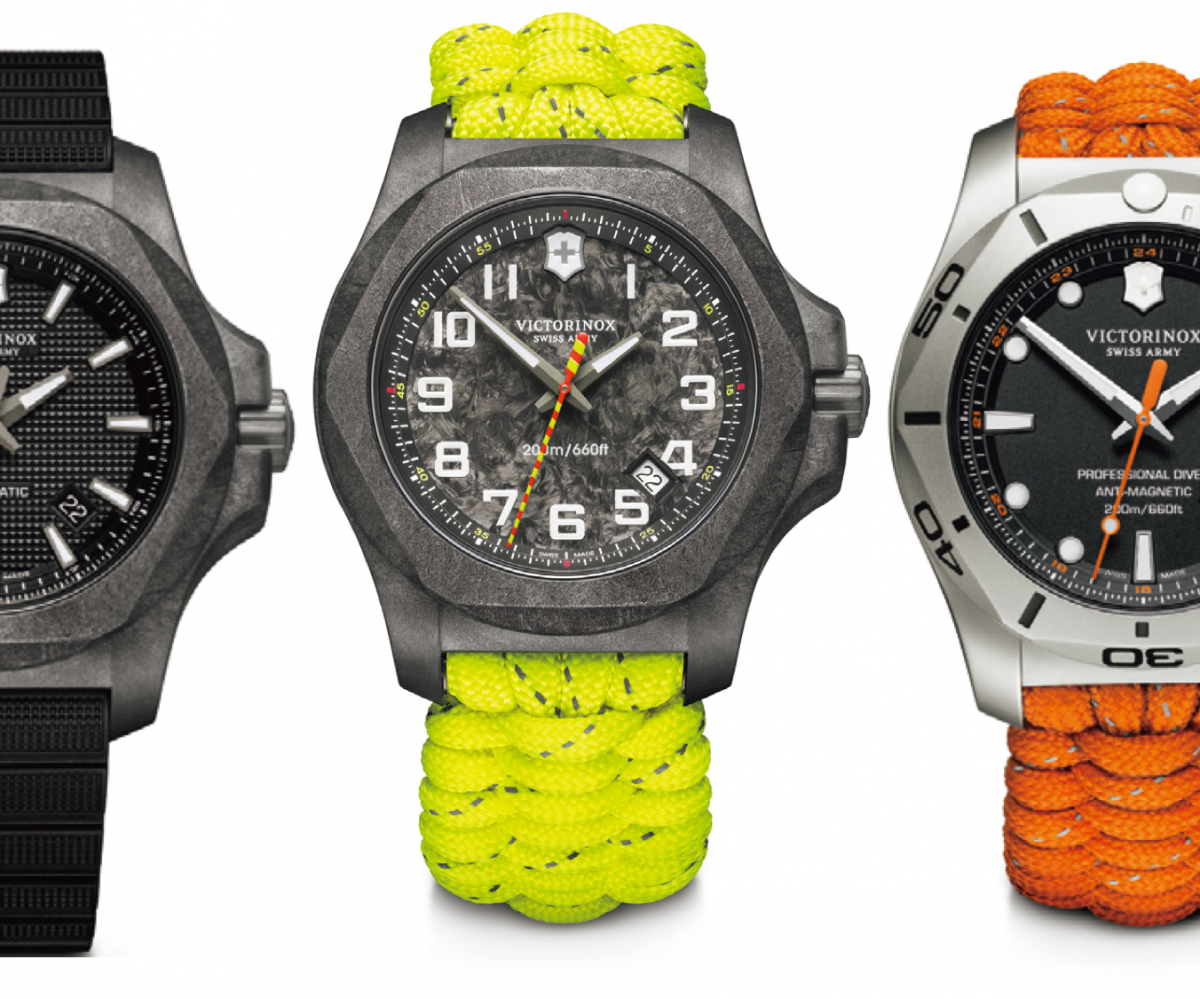 ポイントキャンペーン中 ビクトリノックス 腕時計 FIELDFORCE SPORT CHRONO ステンレスルチールケース(316L) ブラックダイヤル  オレンジラ