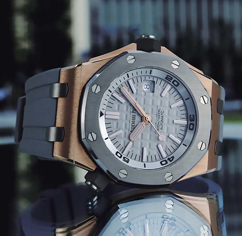 AUDEMARS PIGUET/オーデマ・ピゲ　置時計】 トケマー:オーデマピゲロイヤルオークエクストラシン 50周年記念