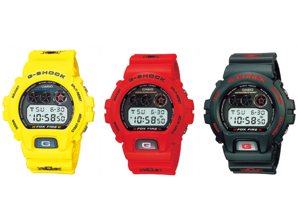 CASIO G-SHOCK DW-6900 H-4 レッドスラッシャー 動作品 - 時計