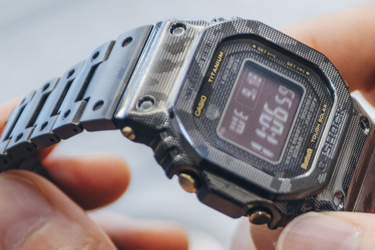 G-SHOCK CASIO GMW-B5000TCM-1JR チタン カモ - 時計