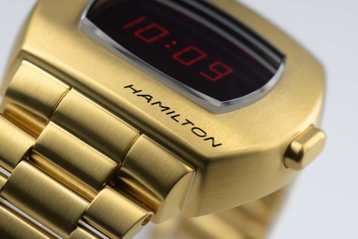新作時計》ハミルトンが50年前に開発した世界初のLED式デジタル ...