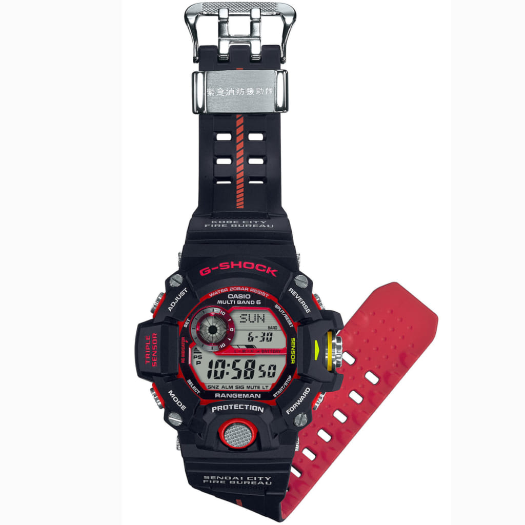 G-SHOCK - G-SHOCK 神戸市消防局 救助隊50周年 GW-B5600FB-4JR 新品の+