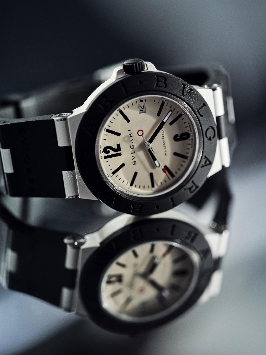BVLGARI ブルガリ 腕時計 - 黒x白