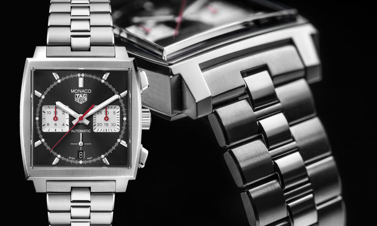 角型クロノグラフの金字塔「タグ・ホイヤー モナコ」のブレスレット