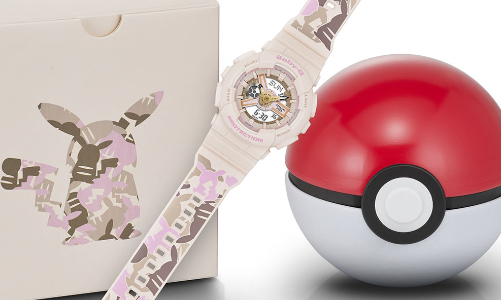 ピカチュウとのコラボレーション第2弾のG-SHOCK（BABY-G）が2月5日に