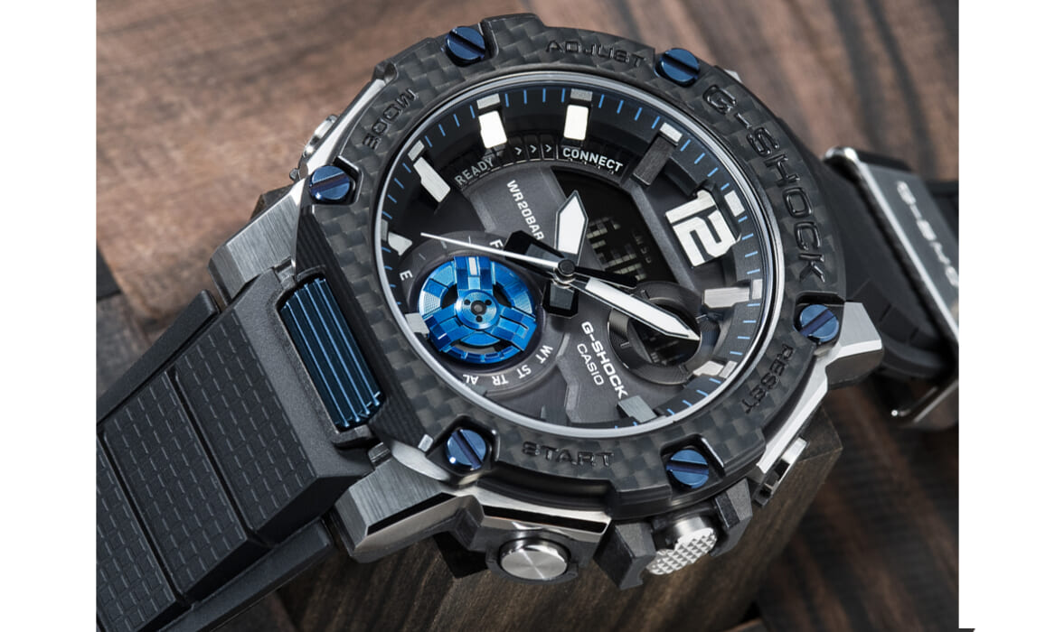 メタル・カーボン・樹脂を巧みに融合したG-SHOCK「G-STEEL」に