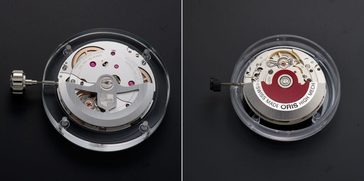 スイスの機械式時計ブランド【オリス】が新開発した自社ムーブメントの