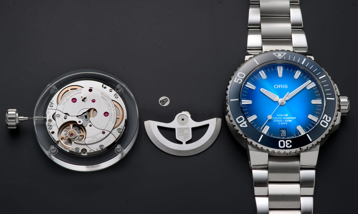 スイスの機械式時計ブランド【オリス】が新開発した自社ムーブメントの