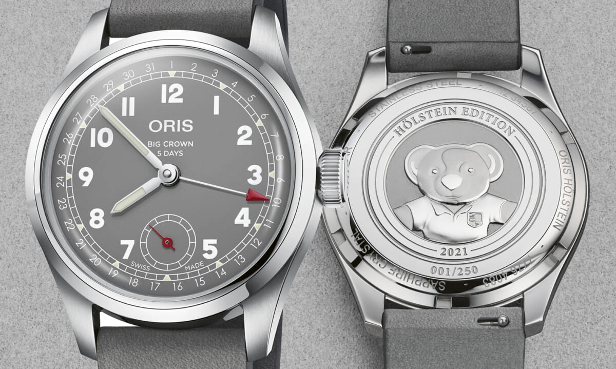 スイスの機械式時計【オリス】を象徴する「ビッグクラウン」に自社