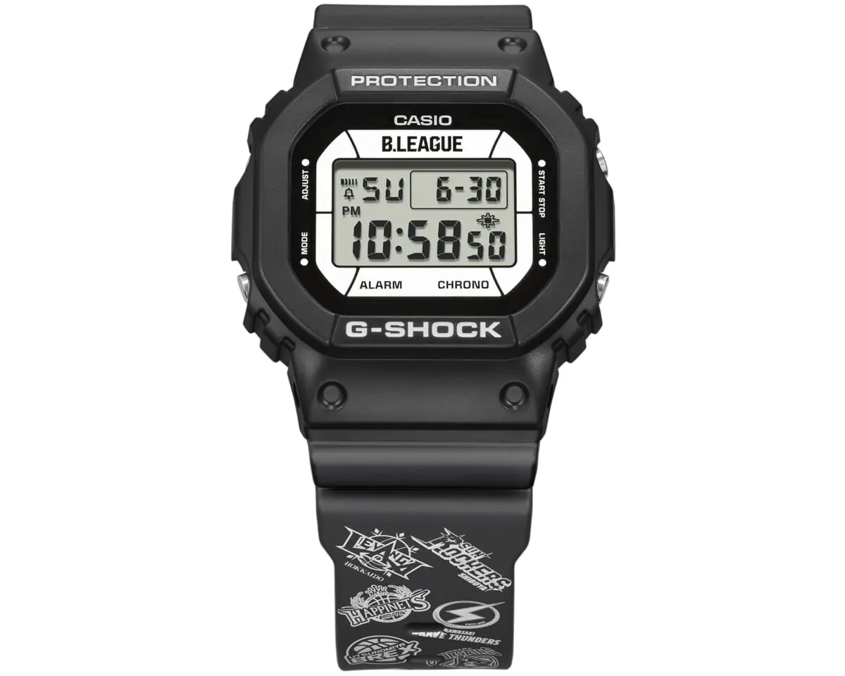 【G-SHOCK】×プロバスケット【Bリーグ】のコラボモデルは