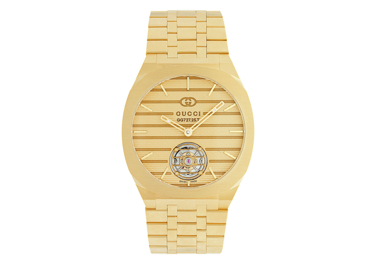 腕時計の製造50周年を迎えた【GUCCI】が初の自社ムーブメントを発表 