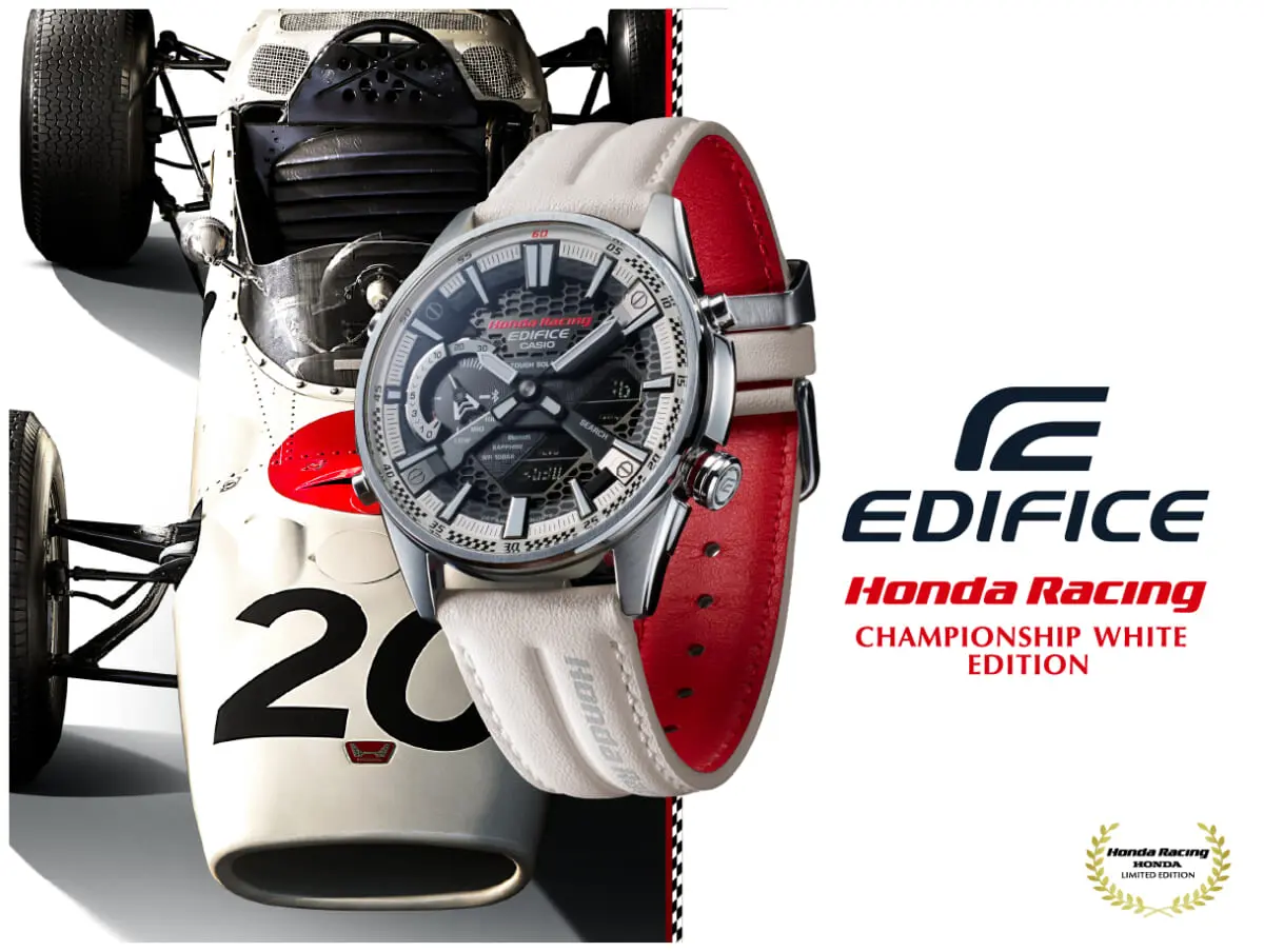 CASIO EDIFICE  Honda Racing F1 限定