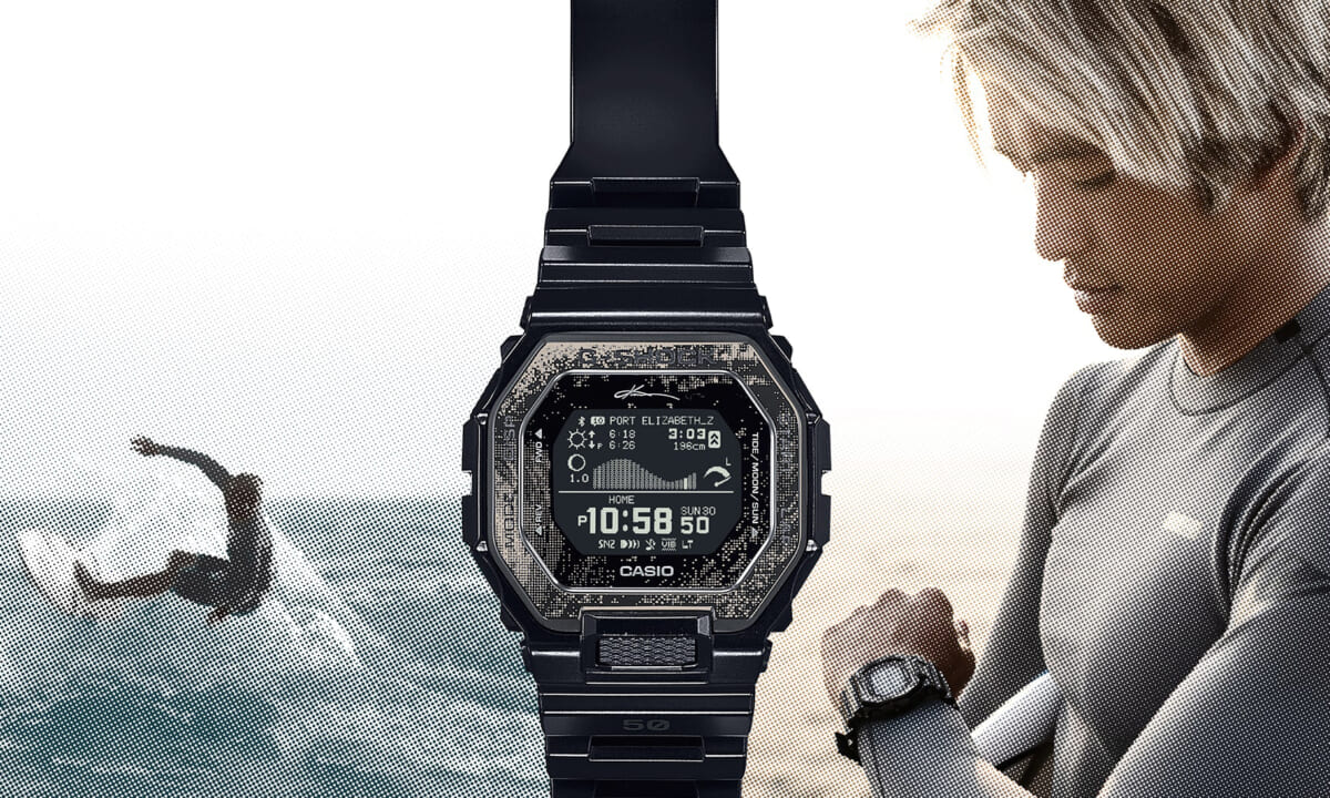 CASIO G-SHOCK GBX-100KI-1JR 五十嵐カノアモデル　釣りCASIO