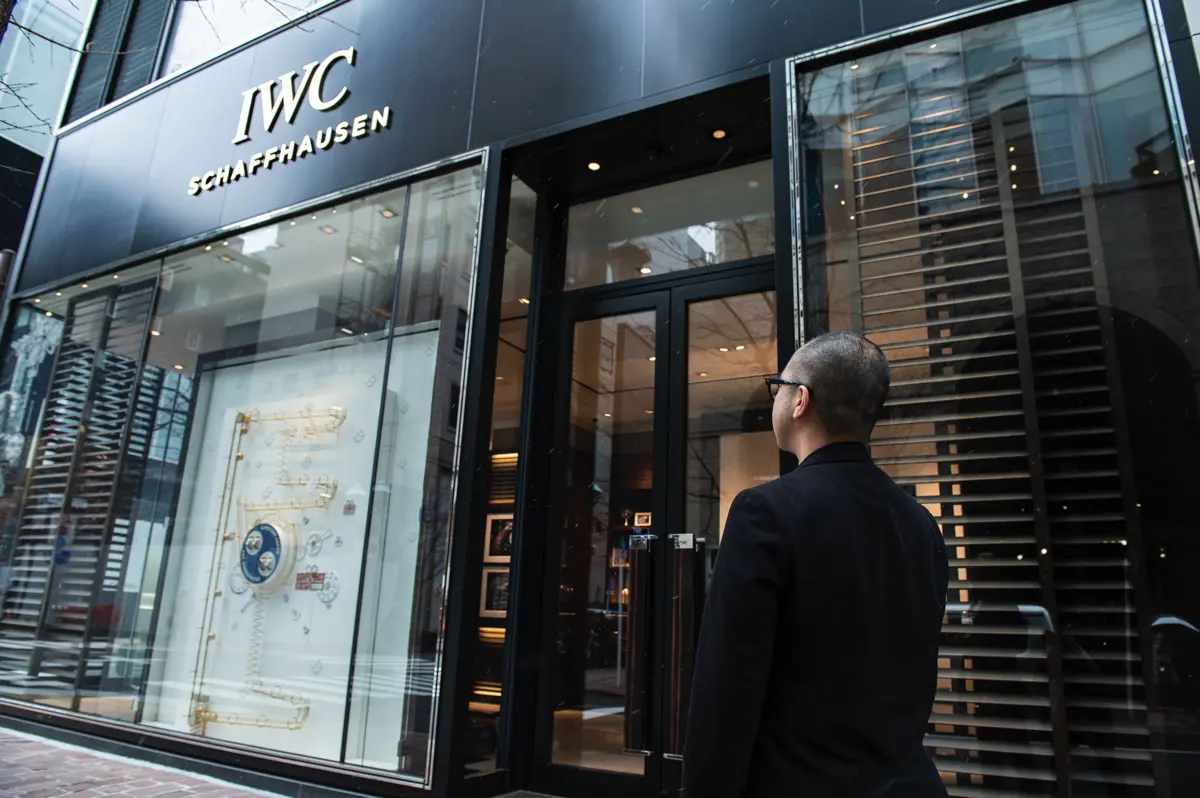 オファー 腕時計 iwc 店舗