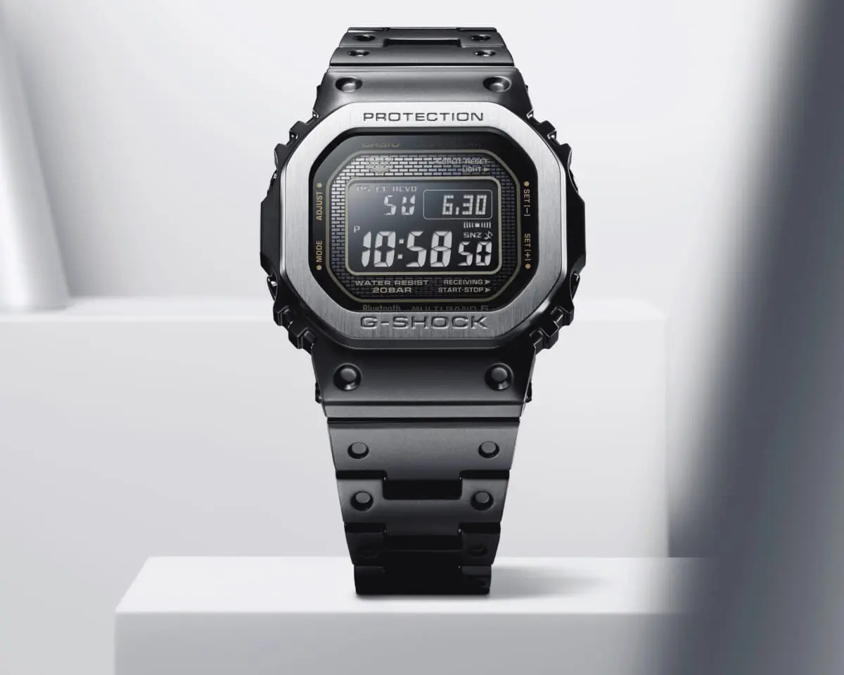 新作【G-SHOCK】人気のフルメタルモデルに「マルチフィニッシュドブラック」がデザインテーマのNEWバリエーションが登場 | WATCHNAVI  Salon