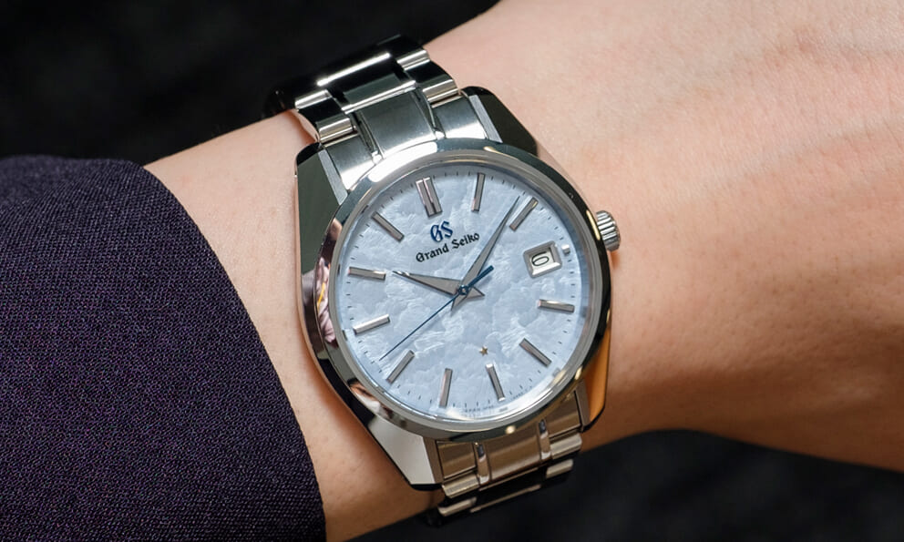 Grand Seiko アイスブルー文字盤 SBGP017 雲海モデル 試着レビュー付き
