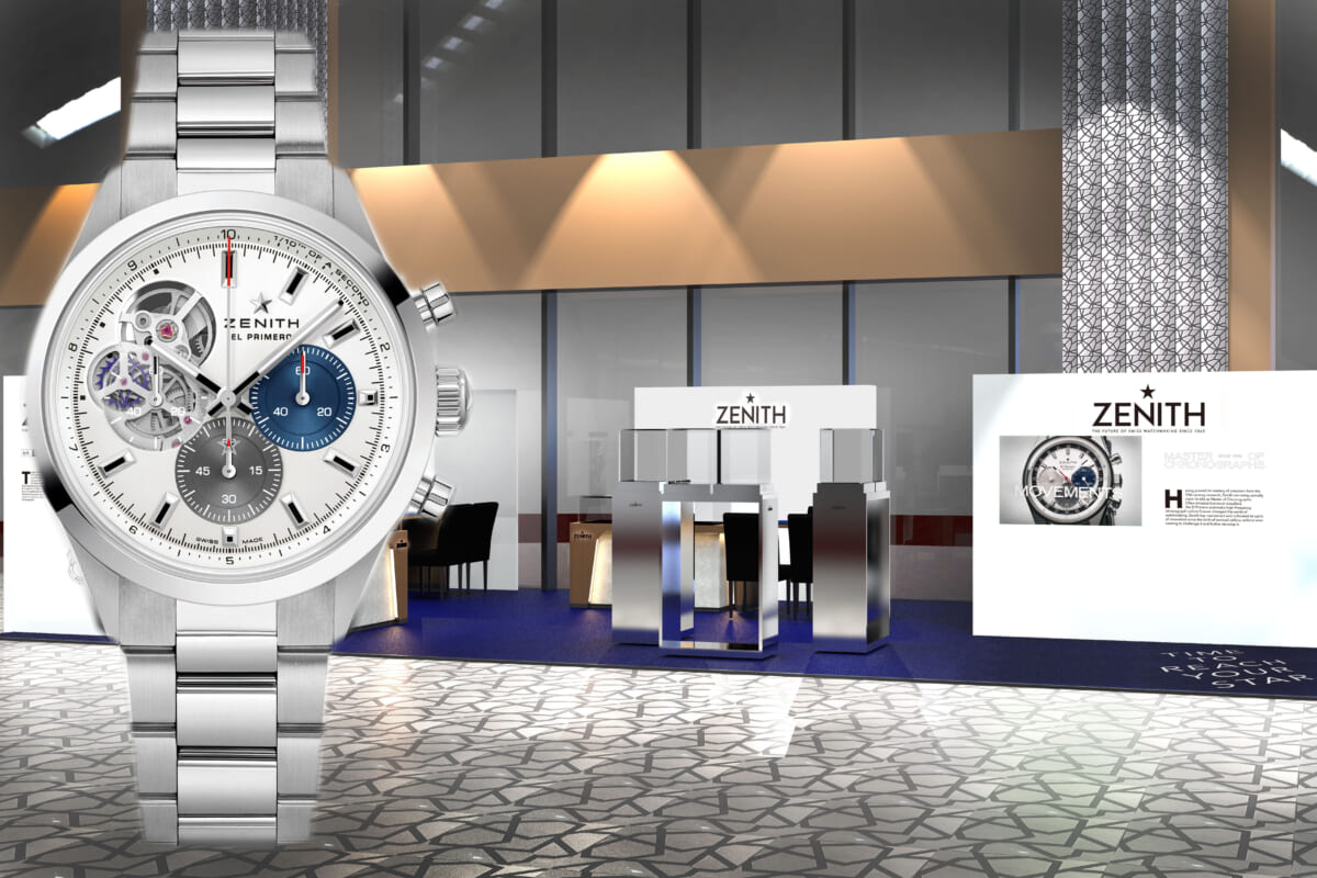 スイスの高級時計【ゼニス】の魅力に触れ、最新クロノグラフ「クロノ