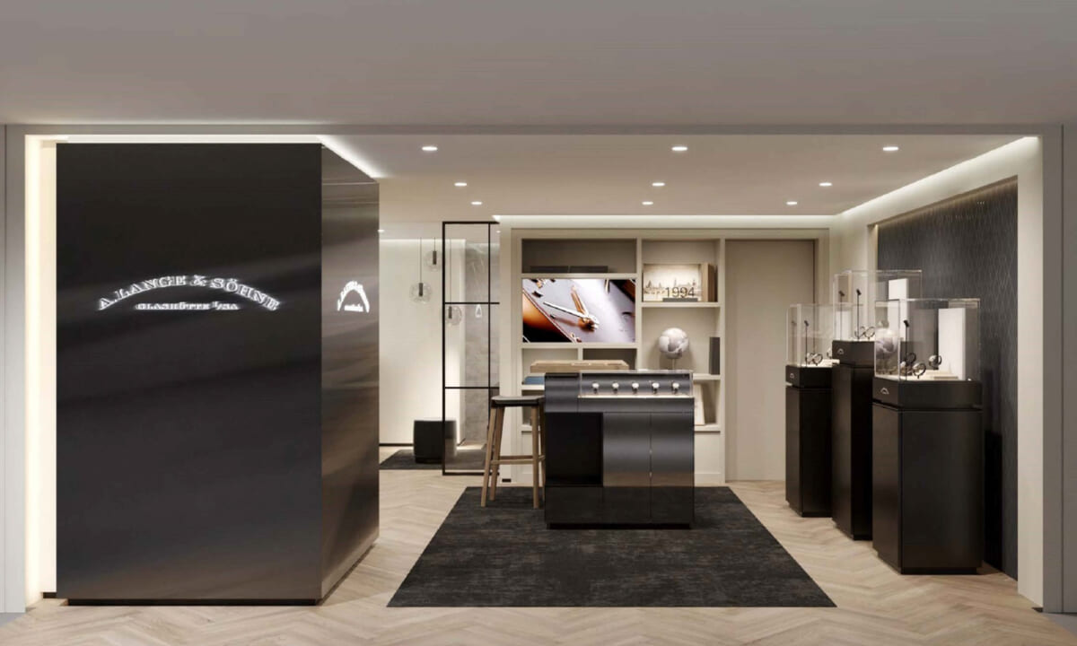 松坂屋名古屋店の【A.ランゲ＆ゾーネ】コーナーが東海エリア初の