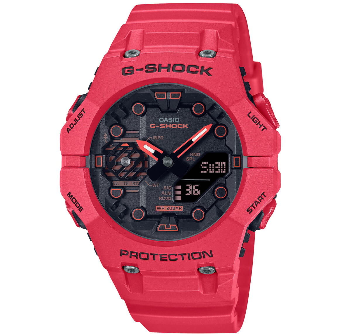 新作【G-SHOCK】ベゼルとバンドを一体化させた近未来デザイン ...