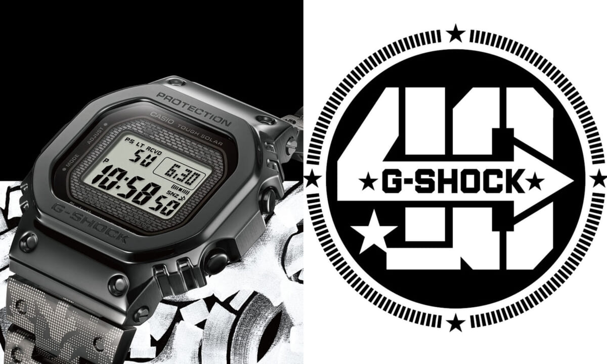 誕生40周年の【G-SHOCK】から世界的なグラフィティアーティスト