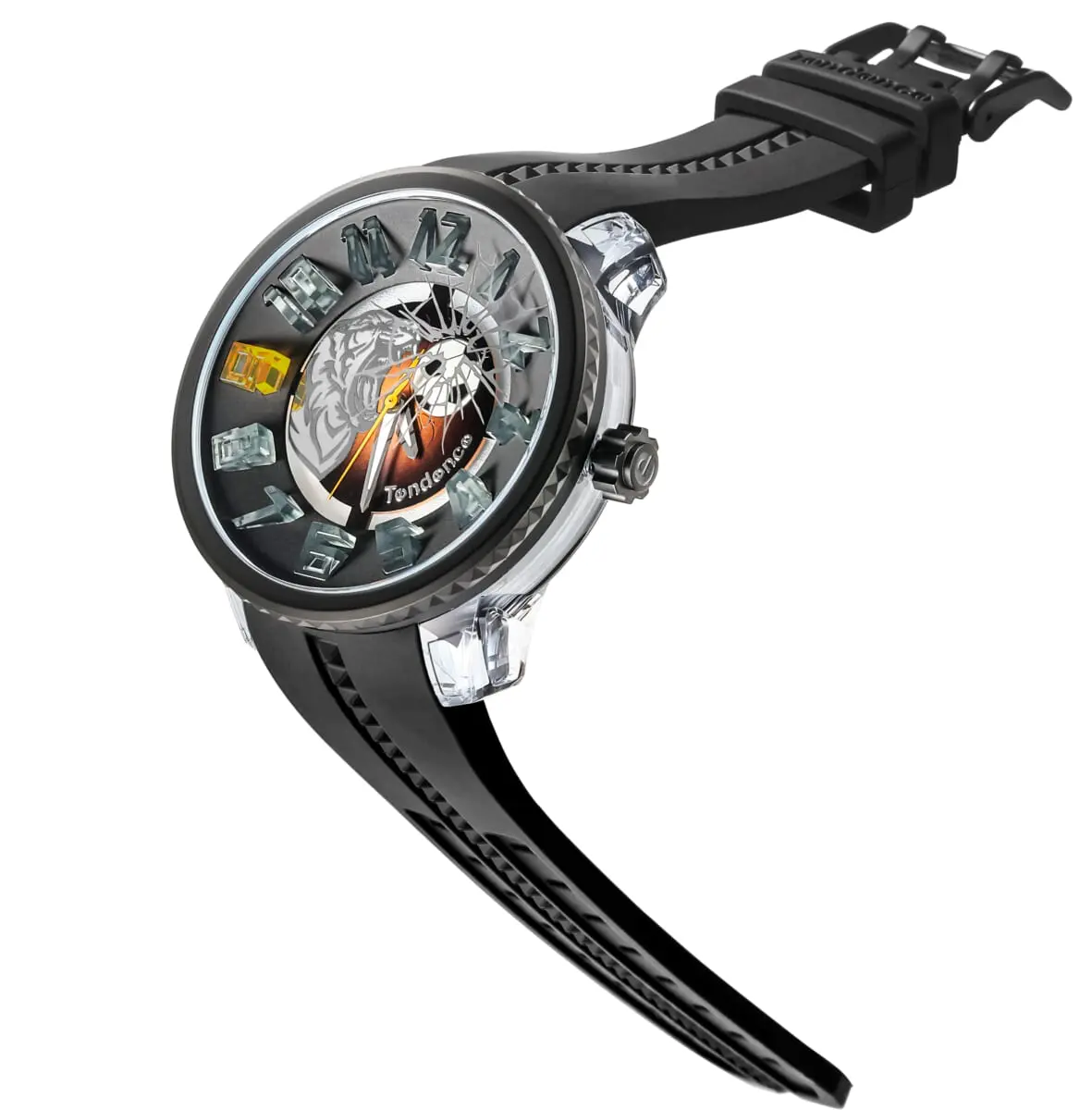 GRXの出品一覧新品 テンデンス×キャプテン翼 コラボ 腕時計 日向小次郎 限定150本 黒