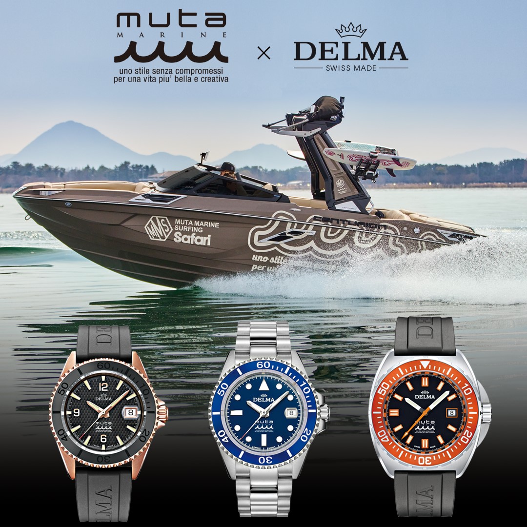 デルマ】muta MARINE（ムータ・マリン）とのコラボレーションウオッチ