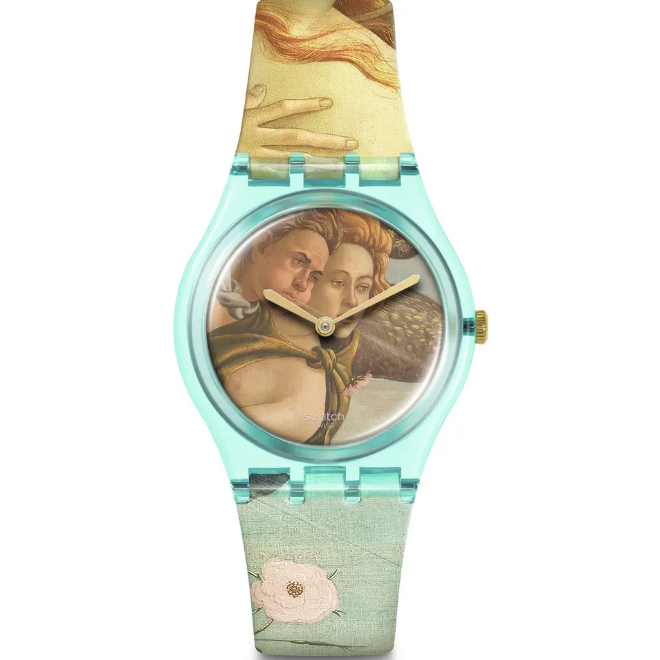 スウォッチ】のSwatch Art Journeyよりアート作品を時計にデザインした 