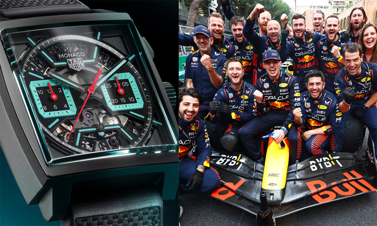 第80回F1モナコグランプリを記念して製作されたオープンワーク