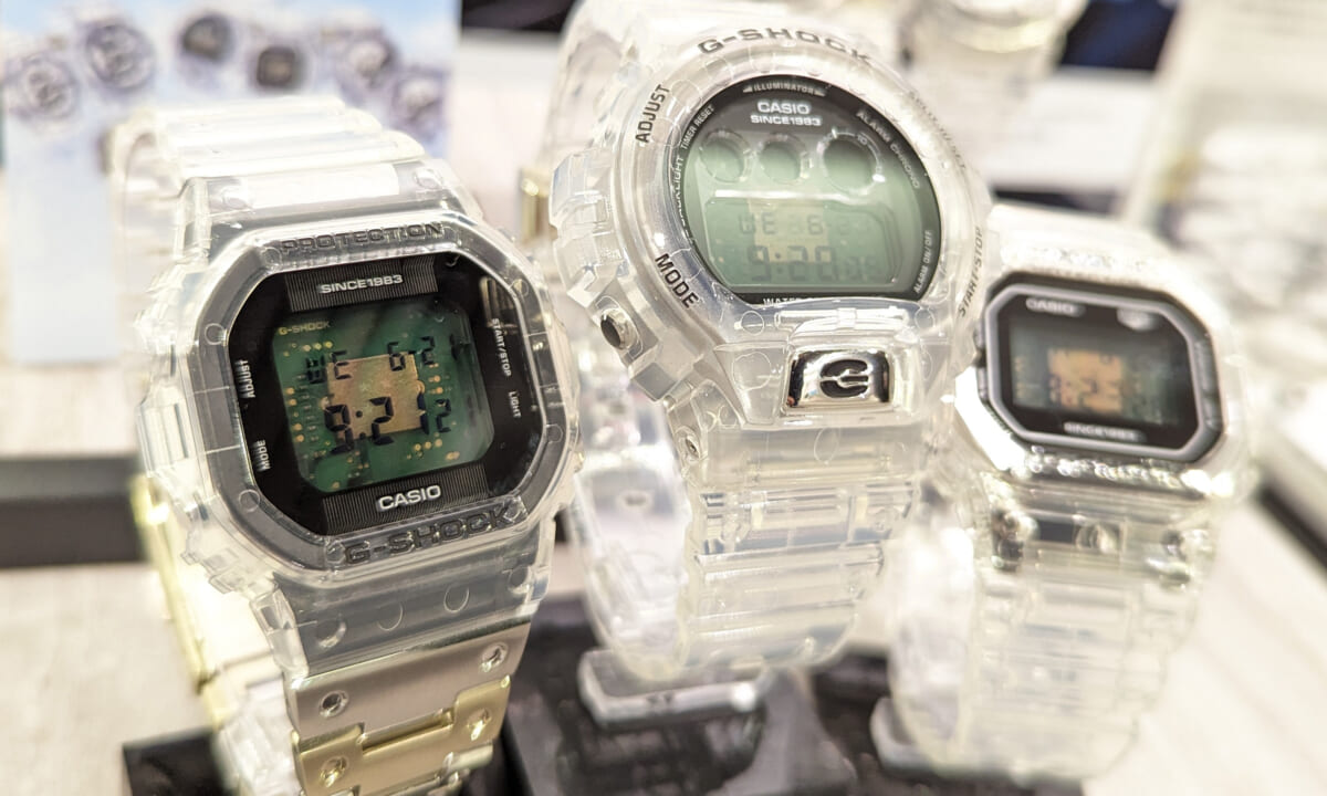 7月7日リリース【G-SHOCK】40周年記念モデル／モジュールや回路基板が ...