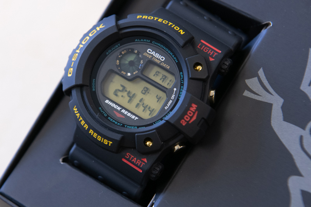 CASIO G-SHOCK DW-6300-9 イエローFROGMAN 用 交換ベゼル ベルト