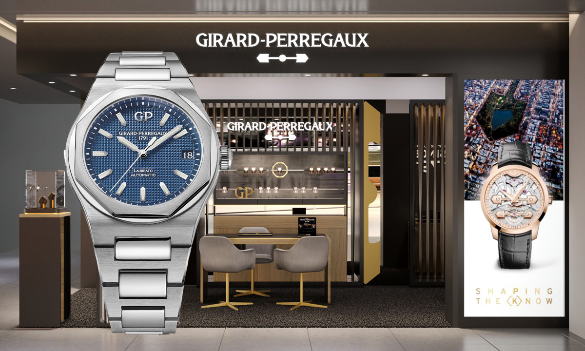 ジラール・ぺルゴ大丸心斎橋店」が関西エリア最大級に拡大して8月24日