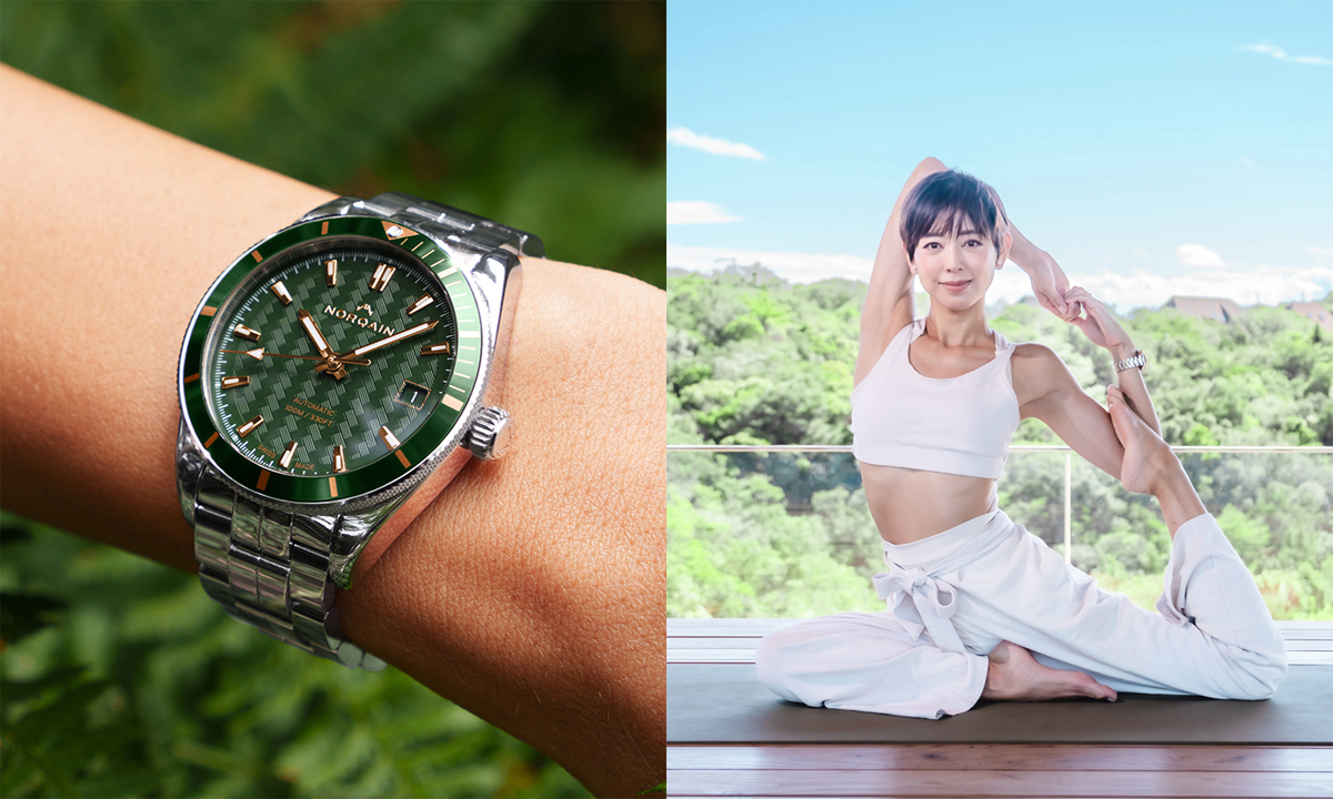 女優・ヨガインストラクターの松本莉緒さんが時計ブランド【ノルケイン