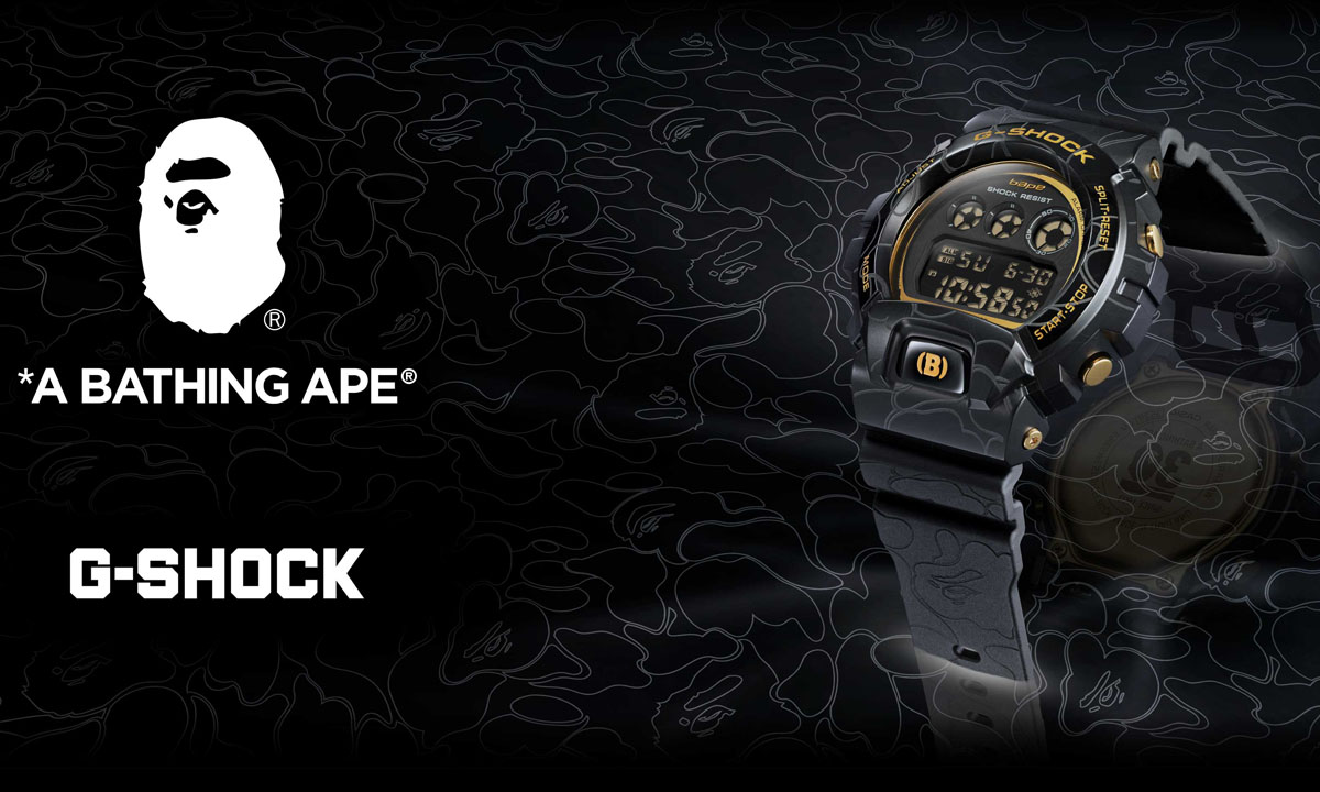 G-SHOCKがカモフラ柄に A BATHING APE®︎ 30周年記念モデルが発売 | WATCHNAVI Salon