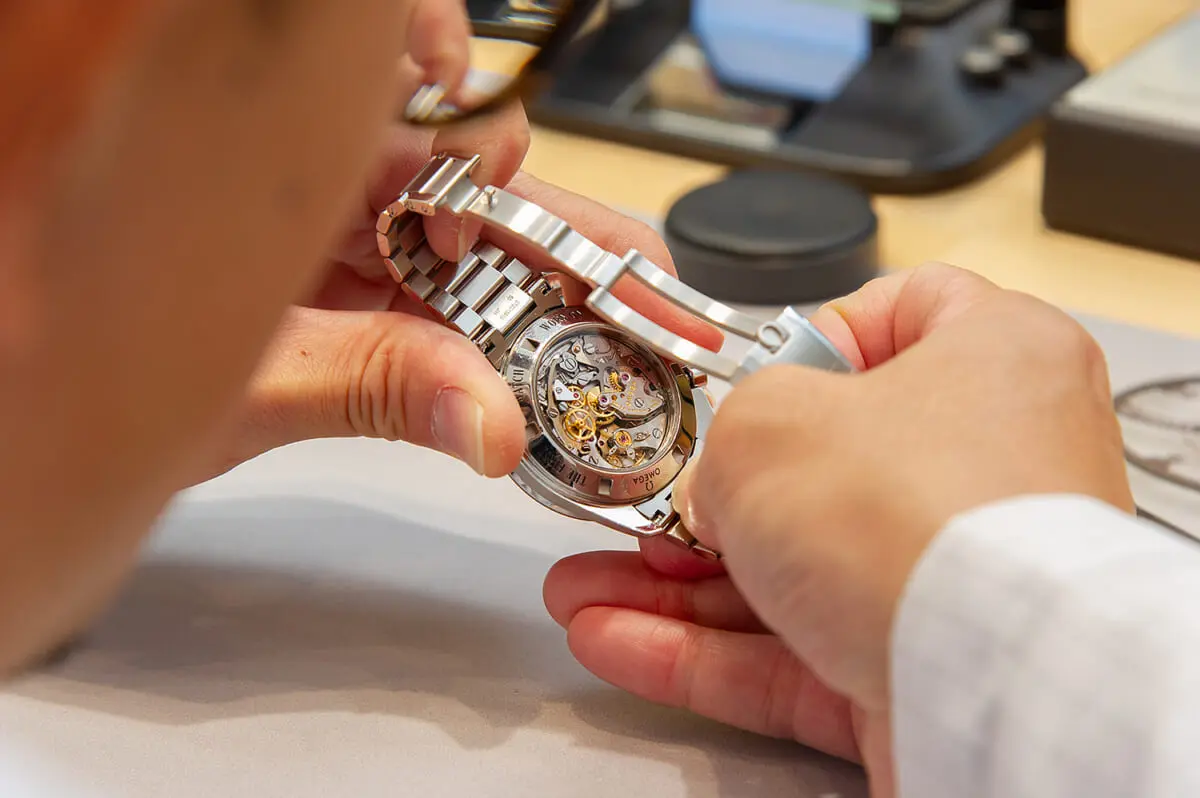 オメガ（OMEGA）ブティックの新サービス「ブティックテクニシャン