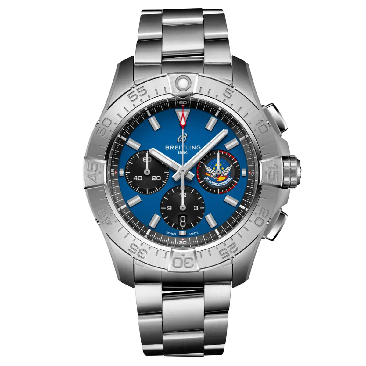 日本限定の「アベンジャー」や「クロノマット」をはじめブライトリング