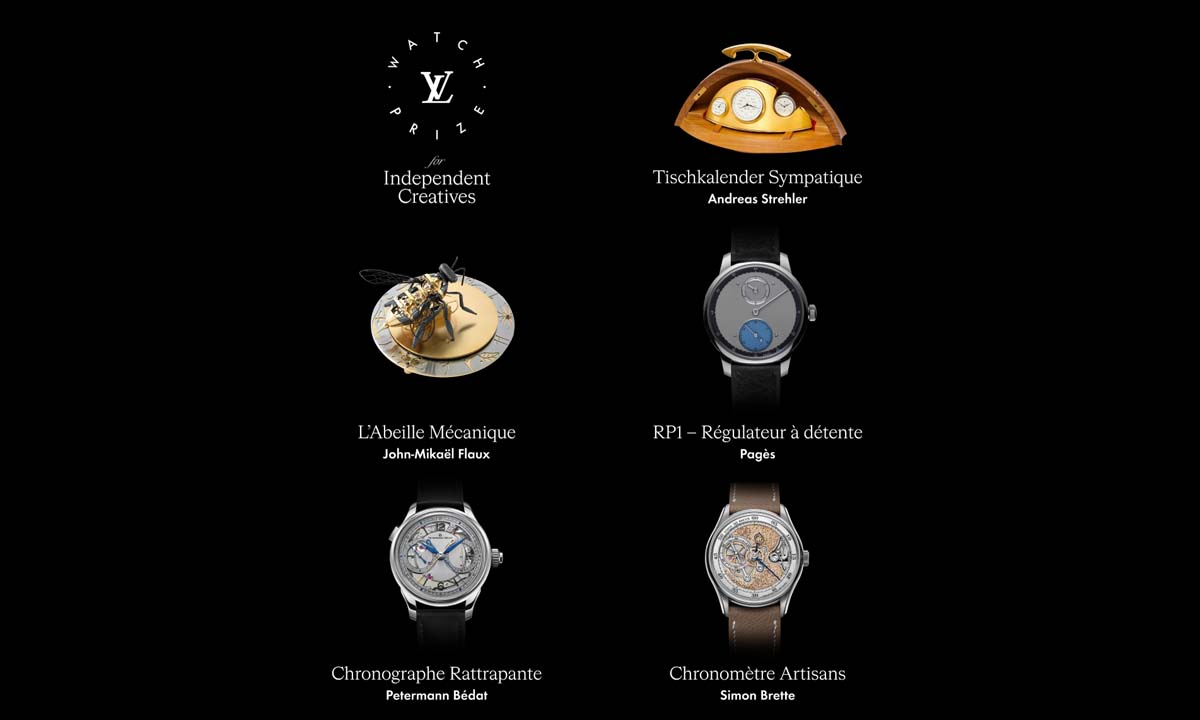 ルイ・ヴィトン ウォッチ プライズ フォー インディペンデント