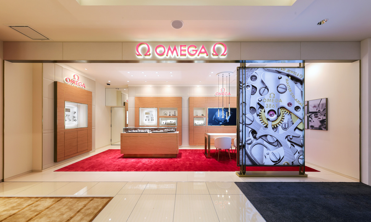 OMEGA 店舗用ディスプレイスタンド 非売品 正規店 什器 オメガ アクリル看 e8a4dffc2202182b70ec8b4f8ff085