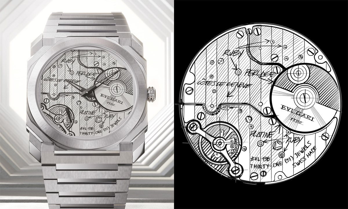 数量限定 ムーブメントのスケッチを描いた芸術性あふれる「オクト」の新作腕時計に注目 | WATCHNAVI Salon