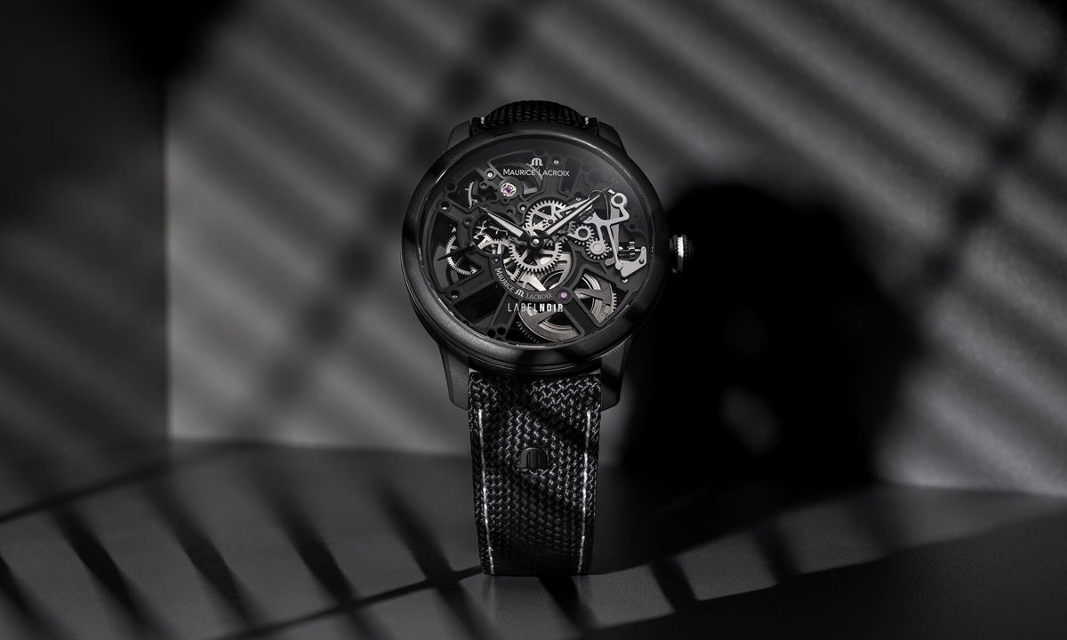 世界限定228本の話題作 ラベル ノワールとのコラボレーションウオッチ