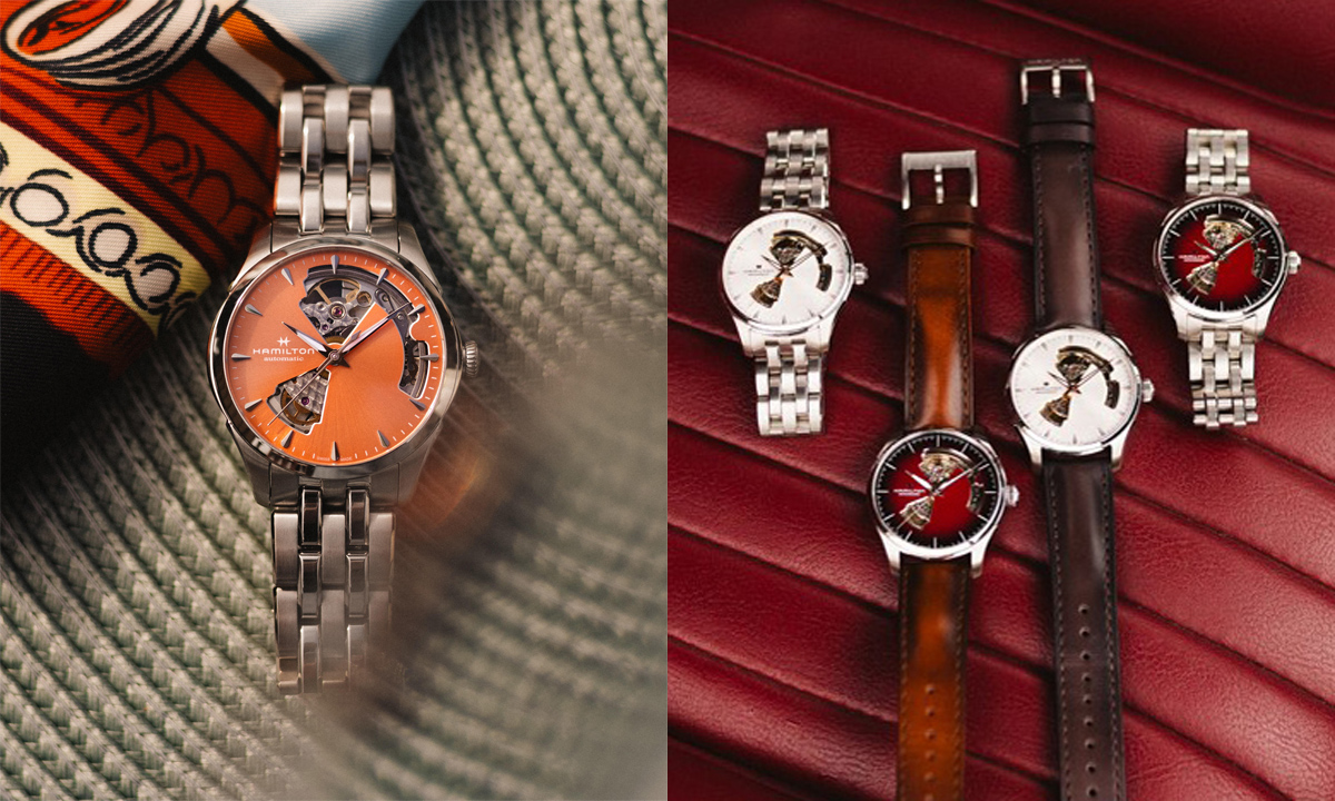 ムーブメントが文字盤から見えるコレクション「ジャズマスター