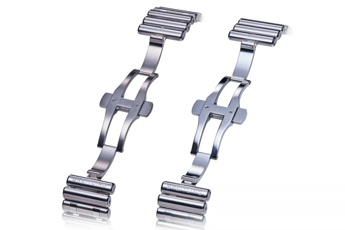 BREITLING ステンレススチールバックル　20mm サテン仕上げ BREITLING ステンレススチールバックル20mm サテン仕上げ