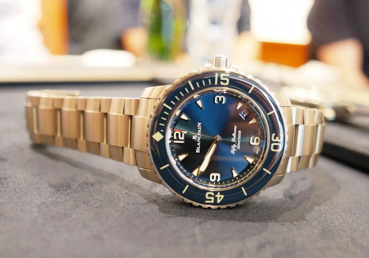 s*1様 BLANCPAIN ブランパン フィフティ ファゾムス ビンテージ 世界最古級ブランド【ブランパン】を誰よりも深く知る人物に聞いた最新
